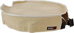 Ergodyne - White Canvas Bucket Tool Organizer - 12-1/2" Wide x 12-1/2" Deep x 4" High - Top Tool & Supply