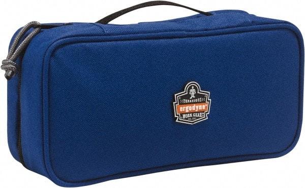 Ergodyne - 1 Pocket Blue Polyester Tool Bag - 10" Wide x 4-1/2" Deep x 3" High - Top Tool & Supply