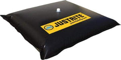 Justrite - 58" Long x 58" Wide, Vinyl Drain Seal - Black, Use to Stop Contaminated Groundwater From Going Down the Drain - Top Tool & Supply