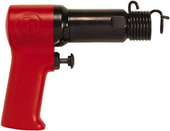 Chicago Pneumatic - 3,500 BPM, 2.28 Inch Long Stroke, Pneumatic Scaling Hammer - 14 CFM Air Consumption, 1/4 NPT Inlet - Top Tool & Supply