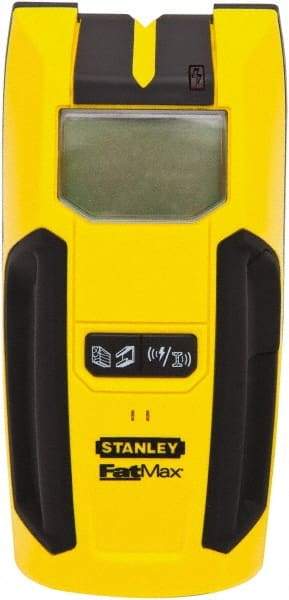 Stanley - 1-1/2" Deep Scan Stud Finder - 9V Battery, Wood, Metal - Top Tool & Supply