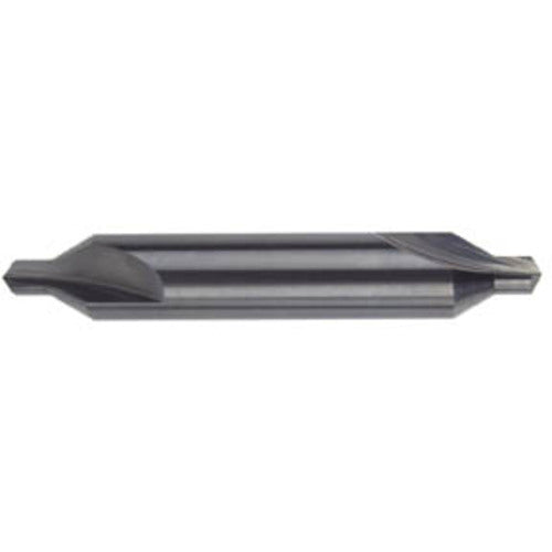 ‎#00 × 1-1/2″ OAL 60 Degree Carbide Plain Combined Drill and Countersink Bright Series/List #5495 - Top Tool & Supply