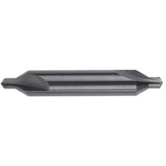 ‎#1 × 1-1/2″ OAL 90 Degree Carbide Plain Combined Drill and Countersink Bright Series/List #5495 - Top Tool & Supply