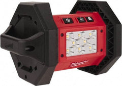 Milwaukee Tool - 18 Volts, 1300 Lumens, Cordless Work Light - 3 hr Run Time - Top Tool & Supply