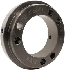 TB Wood's - 8.13" Hub, WE50 Flexible Bushed Coupling Hub - 8.13" OD, 1-3/4" OAL, Steel, Order 2 Hubs with Same OD & 1 Insert for Complete Coupling - Top Tool & Supply