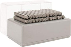 C.H. Hanson - 27 Piece, 3/16" Character Steel Stamp Set - Letters, Standard - Top Tool & Supply