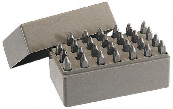 C.H. Hanson - 27 Piece, 1/16" Character Steel Stamp Set - Letters, Heavy Duty - Top Tool & Supply