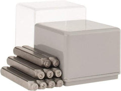 C.H. Hanson - 9 Piece, 1/16" Character Steel Stamp Set - Figures, Heavy Duty - Top Tool & Supply