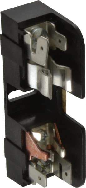 Ferraz Shawmut - 10 to 14 AWG, 600 VAC/VDC, 30 Amp, DIN Rail Mount, Screw Mount Fuse Block - 13/32 Inch Diameter x 1-1/2 Inch Fuse Length, 3.04 Inch Long x 3/4 Inch Wide x 1.31 Inch High Block - Top Tool & Supply