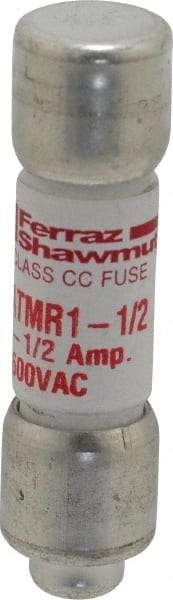 Ferraz Shawmut - 600 VAC/VDC, 1.5 Amp, Fast-Acting General Purpose Fuse - Clip Mount, 1-1/2" OAL, 100 at DC, 200 at AC kA Rating, 13/32" Diam - Top Tool & Supply