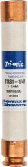 Ferraz Shawmut - 600 VAC/VDC, 1.25 Amp, Time Delay General Purpose Fuse - Clip Mount, 127mm OAL, 20 at DC, 200 at AC kA Rating, 13/16" Diam - Top Tool & Supply