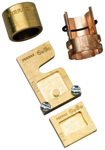 Ferraz Shawmut - J Class, 600 VAC/VDC, 200 Amp, Fuse Reducer - 600 Holder Amp, CSA Certified, UL Listed Guide IZZR, For Use with One Time Fuses, Renewable Fuses - Top Tool & Supply