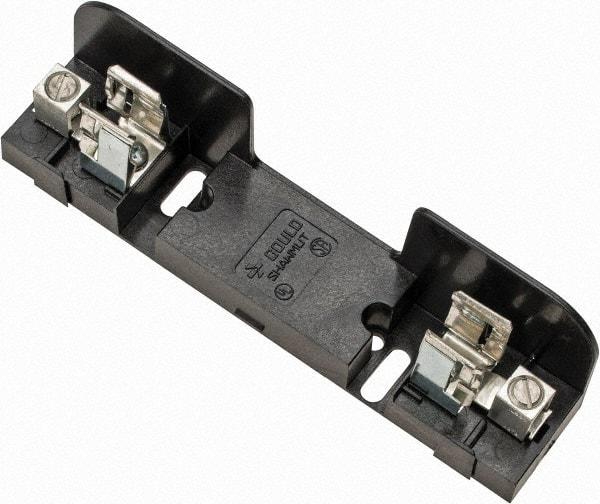 Ferraz Shawmut - 1, 2, 3 Pole, 14 to 2 AWG, 250/600 VAC/VDC, 30 Amp, Screw Mount Fuse Block - 5/16 Inch Diameter x 7 Inch Long x 1.46 Inch Wide x 2 Inch High Block - Top Tool & Supply