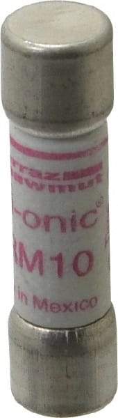 Ferraz Shawmut - 250 VAC, 10 Amp, Time Delay General Purpose Fuse - Clip Mount, 1-1/2" OAL, 10 at AC kA Rating, 13/32" Diam - Top Tool & Supply