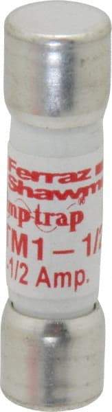 Ferraz Shawmut - 600 VAC/VDC, 1.5 Amp, Fast-Acting General Purpose Fuse - Clip Mount, 1-1/2" OAL, 100 at AC/DC kA Rating, 13/32" Diam - Top Tool & Supply