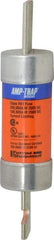 Ferraz Shawmut - 250 VAC/VDC, 150 Amp, Time Delay General Purpose Fuse - Clip Mount, 7-1/8" OAL, 100 at DC, 200 at AC kA Rating, 1-9/16" Diam - Top Tool & Supply