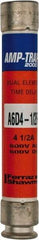 Ferraz Shawmut - 600 VAC/VDC, 4.5 Amp, Time Delay General Purpose Fuse - Clip Mount, 127mm OAL, 100 at DC, 200 at AC kA Rating, 13/16" Diam - Top Tool & Supply