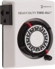 Intermatic - 24 hr Indoor Analog Electrical Timer - 2 On/Off per Day, 240 VAC, - Top Tool & Supply