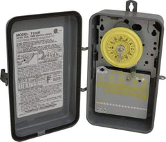 Intermatic - 24 hr Outdoor Analog Electromechanical Timer Switch - 1 to 12 On/Off, 208 to 277 VAC, 60 Hz, - Top Tool & Supply