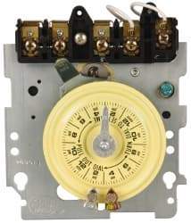 Intermatic - 24 hr Mechanism Only Analog Electromechanical Timer Switch - 12 On/Off per Day, 120 VAC, 60 Hz, - Top Tool & Supply