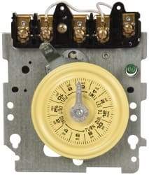 Intermatic - 24 hr Mechanism Only Analog Electromechanical Timer Switch - 12 On/Off per Day, 208 to 277 VAC, 60 Hz, - Top Tool & Supply