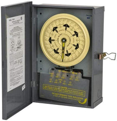 Intermatic - 7 Day Indoor Analog Electromechanical Timer Switch - 125 VAC, 60 Hz, - Top Tool & Supply