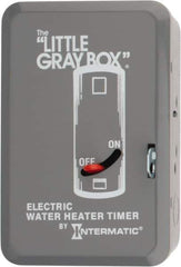 Intermatic - 24 hr Indoor Analog Mechanical Timer Switch - 12 On/Off per Day, 208 to 277 VAC, 60 Hz, - Top Tool & Supply