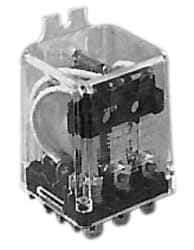 ACI - 11 Pins, Square Electromechanical Blade General Purpose Relay - 10 Amp at 240 VAC, 3PDT, 12 VDC - Top Tool & Supply