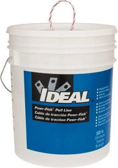 Ideal - 2,200 Ft. Long, Polyline Pulling Line - 500 Lb. Breaking Strength - Top Tool & Supply