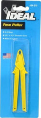 Ideal - 5 Inch Long, Nylon, Fuse Puller - For Use with 0 to 30 Amp, 250 Volt 1/4 to 1/2 Inch Diameter Fuse - Top Tool & Supply