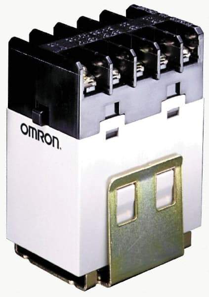 Omron - Standard Electromechanical Screw General Purpose Relay - 25 Amp at 220 VAC, 3PST-NO\xB6SPST-NC, 24 VDC, 34.5mm Wide x 64mm High x 51.5mm Deep - Top Tool & Supply