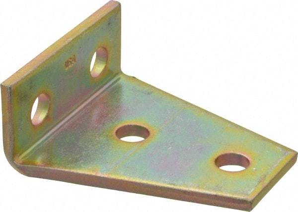 Thomas & Betts - Zinc Dichromate Steel 90° Strut Fitting - Used with Joining Metal Framing Channel & Strut - Top Tool & Supply