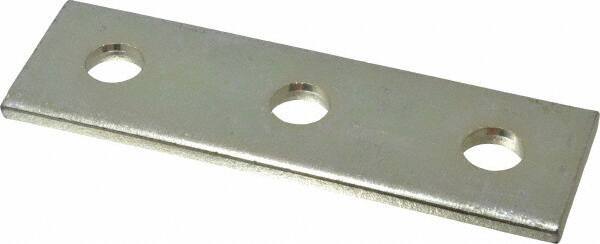 Thomas & Betts - Zinc Dichromate Steel Flat Plate Strut Fitting - Used with Joining Metal Framing Channel & Strut - Top Tool & Supply