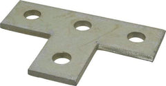 Thomas & Betts - Zinc Dichromate Steel Flat Plate Strut Fitting - Used with Joining Metal Framing Channel & Strut - Top Tool & Supply