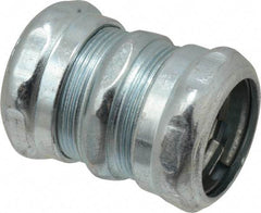 Thomas & Betts - 1" Trade, Steel Compression EMT Conduit Coupling - Noninsulated - Top Tool & Supply