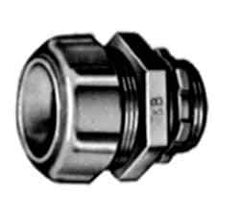 Thomas & Betts - 2-1/2" Trade, Steel Threaded Straight Liquidtight Conduit Connector - Insulated - Top Tool & Supply