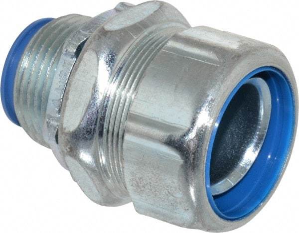 Thomas & Betts - 1" Trade, Steel Threaded Straight Liquidtight Conduit Connector - Insulated - Top Tool & Supply