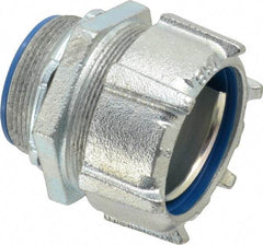 Thomas & Betts - 2" Trade, Steel Threaded Straight Liquidtight Conduit Connector - Insulated - Top Tool & Supply