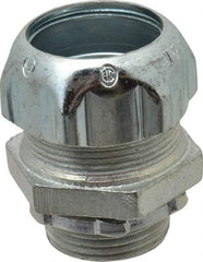 Thomas & Betts - 3/4" Trade, Malleable Iron Compression Straight Rigid/Intermediate (IMC) Conduit Connector - Noninsulated - Top Tool & Supply