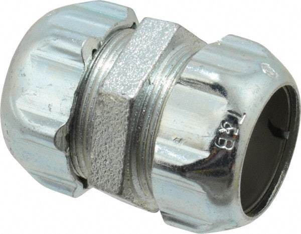 Thomas & Betts - 3/4" Trade, Malleable Iron Compression Rigid/Intermediate (IMC) Conduit Coupling - Noninsulated - Top Tool & Supply