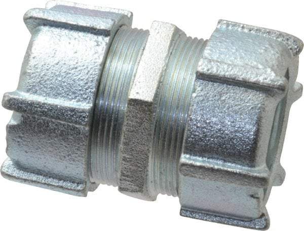 Thomas & Betts - 1-1/4" Trade, Malleable Iron Compression Rigid/Intermediate (IMC) Conduit Coupling - Noninsulated - Top Tool & Supply