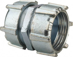 Thomas & Betts - 2" Trade, Malleable Iron Compression Rigid/Intermediate (IMC) Conduit Coupling - Noninsulated - Top Tool & Supply