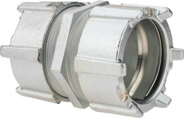 Thomas & Betts - 2-1/2" Trade, Malleable Iron Compression Rigid/Intermediate (IMC) Conduit Coupling - Noninsulated - Top Tool & Supply