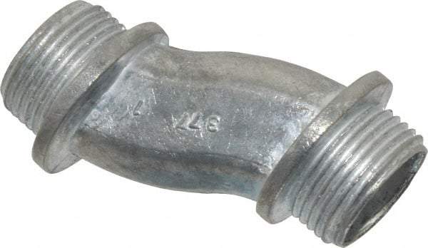 Thomas & Betts - 3/4" Trade, Die Cast Zinc Threaded Rigid/Intermediate (IMC) Conduit Nipple - Noninsulated - Top Tool & Supply