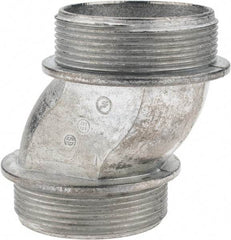 Thomas & Betts - 2" Trade, Die Cast Zinc Threaded Rigid/Intermediate (IMC) Conduit Nipple - Noninsulated - Top Tool & Supply