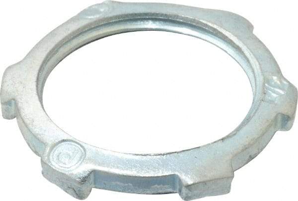 Thomas & Betts - 3/4" Trade, Steel Threaded Rigid/Intermediate (IMC) Conduit Locknut - Noninsulated - Top Tool & Supply