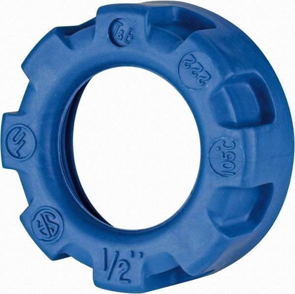 Thomas & Betts - 1/2" Trade, Plastic Threaded Rigid/Intermediate (IMC) Conduit Bushing - Insulated - Top Tool & Supply