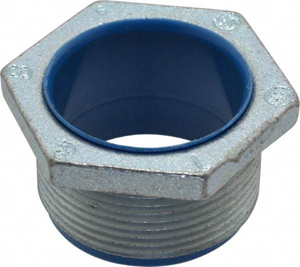 Thomas & Betts - 1-1/2" Trade, Malleable Iron Threaded Rigid/Intermediate (IMC) Conduit Nipple - Insulated - Top Tool & Supply