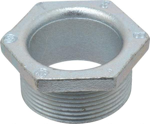 Thomas & Betts - 1-1/2" Trade, Malleable Iron Threaded Rigid/Intermediate (IMC) Conduit Nipple - Noninsulated - Top Tool & Supply