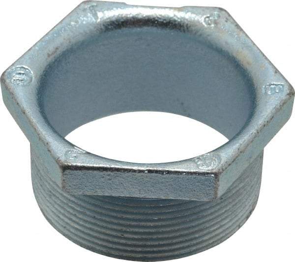 Thomas & Betts - 2" Trade, Malleable Iron Threaded Rigid/Intermediate (IMC) Conduit Nipple - Noninsulated - Top Tool & Supply